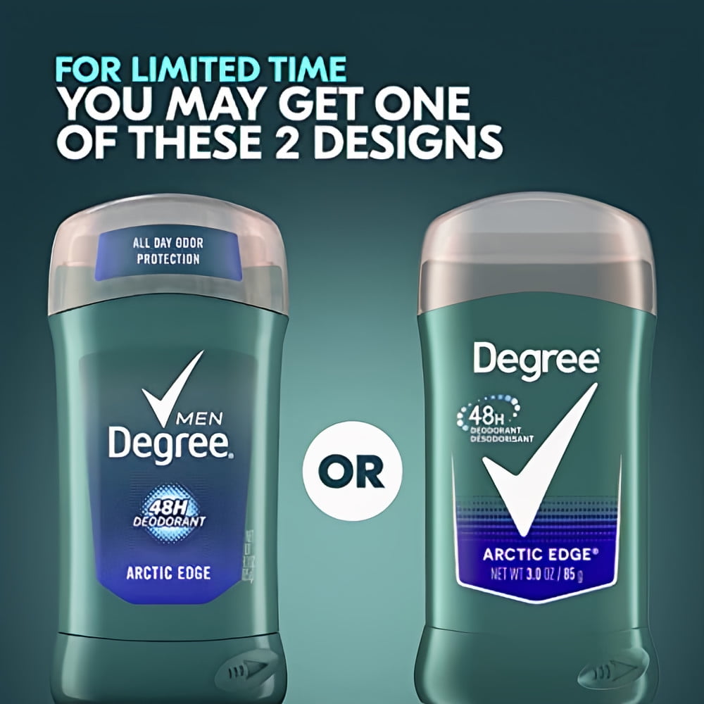 Degree Men Arctic Edge Deodorant (Pack of 6)
