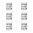 thumbnail image 2 of MKHERT Religious Christian Bible Verse He Has Made Everything Beautiful Placemats Table Mats for Dining Room Kitchen Table Decoration 12x18 inch,Set of 6, 2 of 4