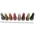thumbnail image 3 of Santee 8 Full Color Platinum Shine Fashion Metallic No UV/LED Nail Polish Bold Lacquer, 3 of 3