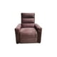 thumbnail image 1 of Sillón Reclinable Tu Espacio Muebles Tokio Suede Chocolate, 1 of 4