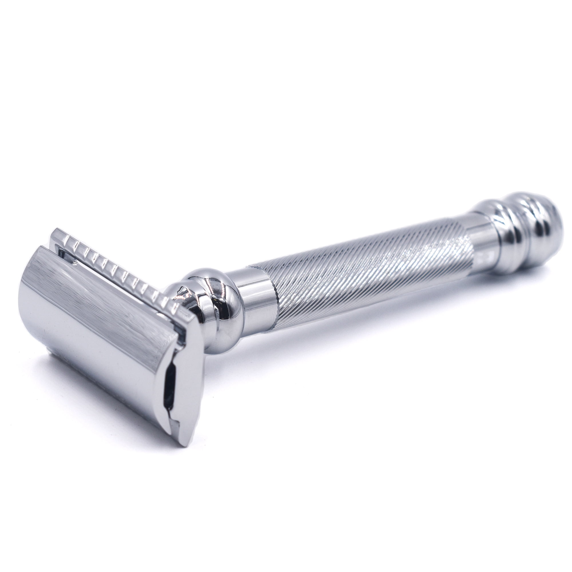 Parker Safety Razor 98R Ultra Heavy Weight Long Handle Double Edge Safety Razor & 5 Blades