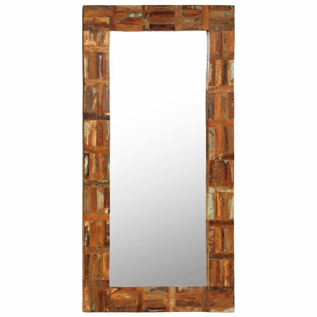 Sterling Reclaimed Wood Finish Wall Mirror
