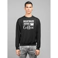 thumbnail image 2 of Nightmare Before Coffee. Sweatshirt Men -Image by Shutterstock, Male 3X-Large, 2 of 4