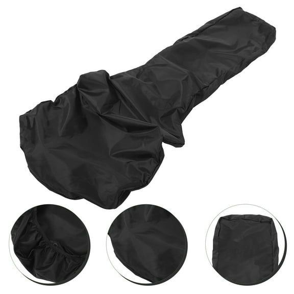 Raindrops 1Pcs Black Oxford Cloth Guitar Bag for Musicians Portable and Waterproof