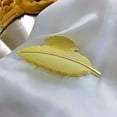 thumbnail image 4 of Pinza para el pelo grande y geométrica de metal dorado para mujer, pinza para el pelo sencilla, pinza para el pelo moderna y versátil., 4 of 5