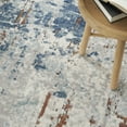 thumbnail image 6 of Nourison Concerto Abstract Beige Blue Rust 7'10" x 9'10" Area Rug, (8x10), 6 of 8
