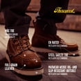 thumbnail image 4 of Botas de trabajo Thorogood American Heritage con punta de acero de 6 pulgadas para hombre, 4 of 6