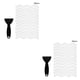 thumbnail image 4 of Naiovety 24 piezas en forma de S Anti tiras tiras de seguridad pegatinas de ducha autoadhesivas no cinta para bañera suelo de ducha con Type5 NO5, 4 of 6