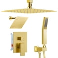 thumbnail image 4 of Shower Faucet Set Shower Systems, Way Shower Faucet with in Handheld, Ceiling Mount Dual Rain Shower Head for Two People Shower Head-Handheld-Wall Mounted, Chrome), 4 of 6