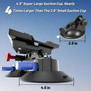 Starlink Mini Mount, Lymorexan Starlink Mini Roof Mount with 4.5 Suction Cup, Starlink Mini Suction Cup Mount with Adapte