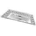 thumbnail image 2 of Godinger 12 in. x 6.5 in. Dublin Rectangle Tray, 2 of 4