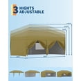thumbnail image 2 of Bingirl Pop-Up Canopy Tent with 6 Sidewalls: Waterproof and UV-Resistant, 2 of 7