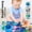 B, variant on BUTOMKY Montessori Cloth Toddler Toys 6-18 Months - 6PCS Animal Classification & Color/Count Sorting, Fine Motor Skills Learning Toy for 1-2 Year Old Boys Girls, Birthday Gift