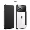 thumbnail image 1 of Compatible with iPhone 14 Pro Max Case Flip Leather Wallet Case Card Holder Detachable Magnetic Flip Cover Clear Hard Back Slim Protective Shockproof Cover for iPhone 14 Pro Max,Black, 1 of 13
