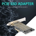 thumbnail image 4 of Bearachild Adaptador M.2 NVME Adaptador M.2 M2 NVME PCIE a M2 PCI X4 Raiser SSD Tarjeta de expansión M.2 PCI-E Electrónica miscelánea, 4 of 6