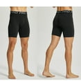 thumbnail image 2 of LANBAOSI 3 Pack Men Compression Shorts with Pocket Athletic Running Workout Underwear Size L, 2 of 8