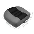 thumbnail image 2 of LHWEN Breathable Mesh Car Driver Seat Cushion Mat with Portable Angle Soft PP Cotton Filling Non-Slip Design 15x15x4 Inch Suitable for Short People Multipurpose Use for Rocking Chair Patio Chair, 2 of 2