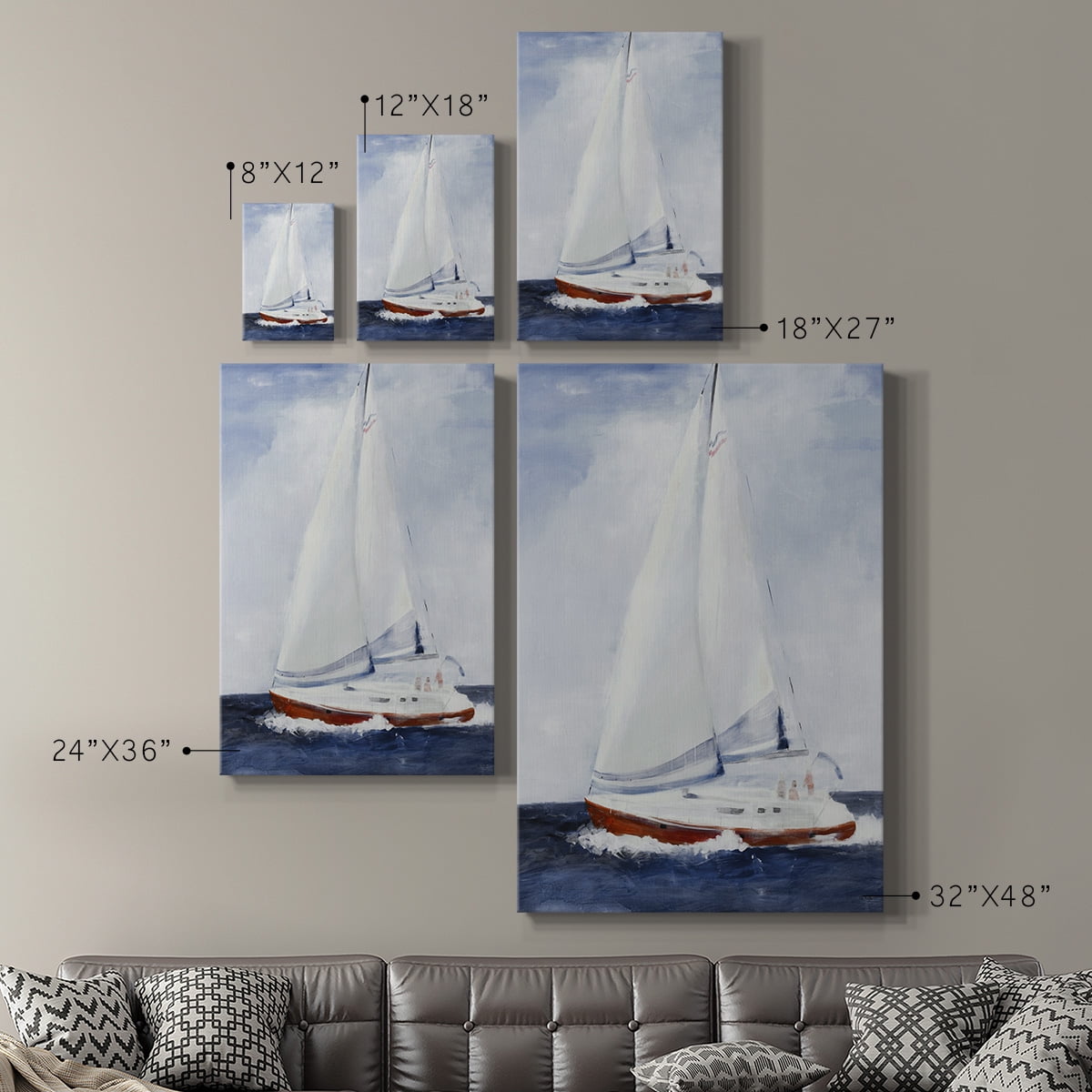 CHASING THE SUN Premium Gallery Wrapped Canvas - Ready to Hang