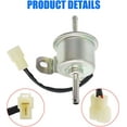 thumbnail image 4 of waltyotur  G2160-DS G2160AU Fuel Pump(12V) Replacement for Kubota ZD323 ZD326P ZD326S ZD331LP ZD331P G2160 BX2360 BX23D BX24D BX2660D, 4 of 6