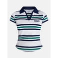 thumbnail image 4 of Snoopy Women's Graphic Polo Shirt, Sizes XXS-XXL, 4 of 4