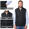 thumbnail image 3 of Alpine Swiss Mens Lightweight Down Alternative Puffer Vest Sleeveless Jacket, 3 of 7