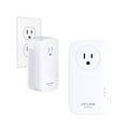 thumbnail image 2 of TP-Link AV2000 Powerline Adapter - 2 Gigabit Ports, Ethernet Over Power, Plug&Play, Power Saving, 2x2 MIMO, Noise Filtering, Extra Power Socket for other Devices, Ideal for Gaming (TL-PA9020P KIT), 2 of 5
