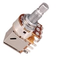 thumbnail image 2 of Potenciómetro de guitarra Push Pull Sunnimix A50K B50K B100K Eje largo 18mm, 2 of 8