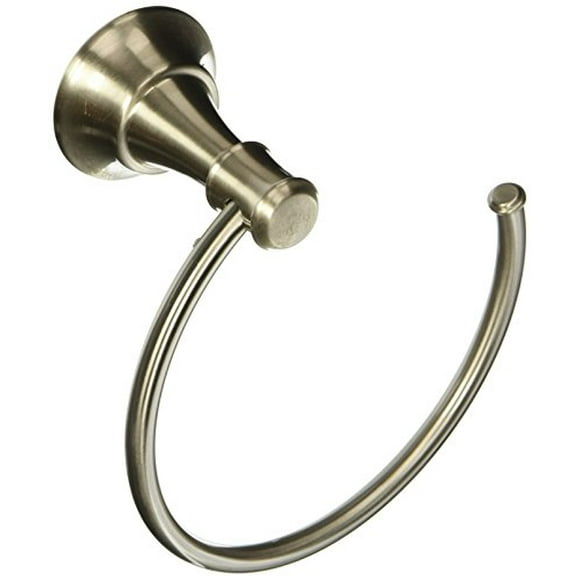 Moen DN7986BN Ashville Towel Ring, Brushed Nickel