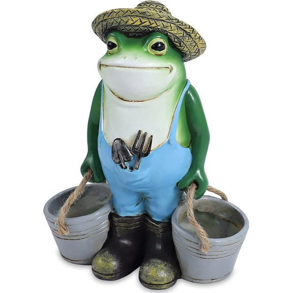 Frog Garden Decor, Frogs Garden Statue for Yard, Garden, Indoor Outdoor Decoration and Housewarming Gift