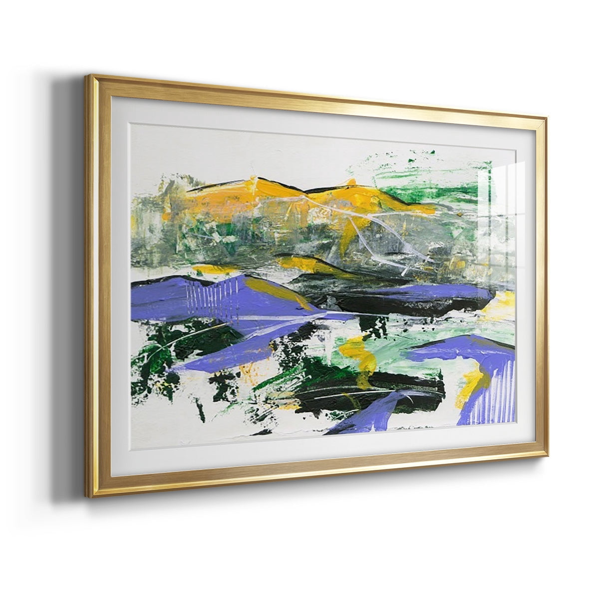 Silent Mountain III Premium Framed Print - Ready to Hang