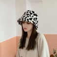 thumbnail image 2 of Women‘s Winter Faux Fur Fuzzy Warm Bucket Hat, 2 of 6