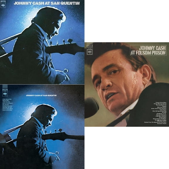 At Folsom Prison & At San Quentin & At San Quentin [LP Vinyl Bundle]