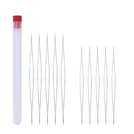 10pcs Beading Big Eye Collapsible Seed Beads Threading Jewelry Making Tools