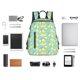 thumbnail image 4 of Fotbe Yellow Lemon Mochila Ligera para Hombres y Mujeres - Duradera y Resistente al Agua, Ideal para Escuela, Trabajo, Viajes y Uso Diario, 4 of 7