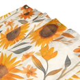 thumbnail image 3 of Yayeee Shower Curtain with Hooks 72"x72" Waterproof Fabric Bathroom Hanging Decor, Watercolor Sunflowers and Leaves, 3 of 5