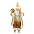 thumbnail image 5 of Adornos de muñecas de Navidad Encantos Estatuilla de moda Decoraciones Estatua de pie Papá Noel para centro de mesa Regalos de cumpleaños 40cm Macarena Muñeco de Papá Noel, 5 of 5