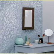 Paisley Allover Wall Stencil