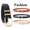 thumbnail image 6 of 3 Pack Women Belts For Jeans Dresses Pants Ladies PU Waist Belt with Buckle, 6 of 10