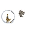 thumbnail image 1 of Figura Abstracta De Búho Para Niña, Estatua De Mujer, Centro De Mesa, Dormitorio, Regalo Para Lectores, Estantería, Escultura De Granja, Decoración Versátil, Adorno Moderno De Animal Para, 1 of 8