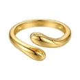 thumbnail image 1 of SIfdSeng Get it Fast Minimalist Beach Style Toe Rings Sparkling Stackable Jewelry for Girls, 1 of 2