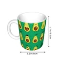 thumbnail image 2 of Yiaed Cartoon Fruit 1 Print Ceramics Coffee,Large Handle Design,Extra Large Tea and Coffee Cup for Office and Home Mugs, 2 of 6