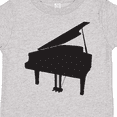 thumbnail image 4 of Inktastic Piano Silhouette Boys or Girls Toddler T-Shirt, 4 of 5