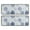 Blue And White, variant on Kitchen Rugs Sets Of 2,Blue and White Geometric Quatrefoil Pattern Anti Fatigue Kitchen Mat Rugs Non Slip Washable,Decorative Kitchen Floor Mats for Kitchen,Sink,Laundry,17"x47" 17"x47"
