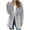 Gray, variant on Timegard Coats for Women Fuzzy Fleece Open Front Long Sleeve Jackets Fall Winter Warm Mid Longs Outwear Coats