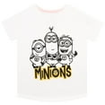 thumbnail image 2 of Minions Girls T-Shirt And Short Set Pink Sizes 5-12, 2 of 3