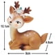 thumbnail image 2 of Figurilla de cervatillo, adornos de ciervos, figura de ciervo en miniatura de animales de resina para decoración de boda, coche, oficina en casa, 1 Sincero Electrónica, 2 of 5