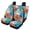 Datura Flowers, variant on Pzuqiu Car Seat Covers Full Set Lightweight Polyester, Compatible with Auto Seats SUV Seats, for Most Sedans Truck, Sunflower Pattern
