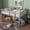 Gray, variant on Sailvan Full Rubber Wood Loft Bed with Ladder
