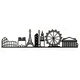 thumbnail image 1 of Cuadro Decorativo de Metal con Diseño monumentos Paris Chico, 1 of 4
