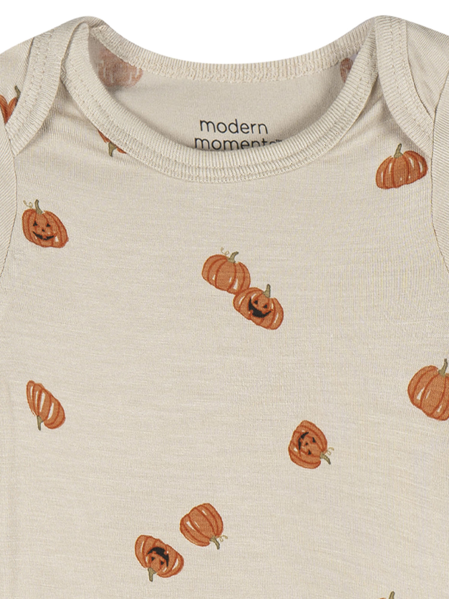 Modern Moments Neutral Halloween Bodysuit & Pant Set photo 4